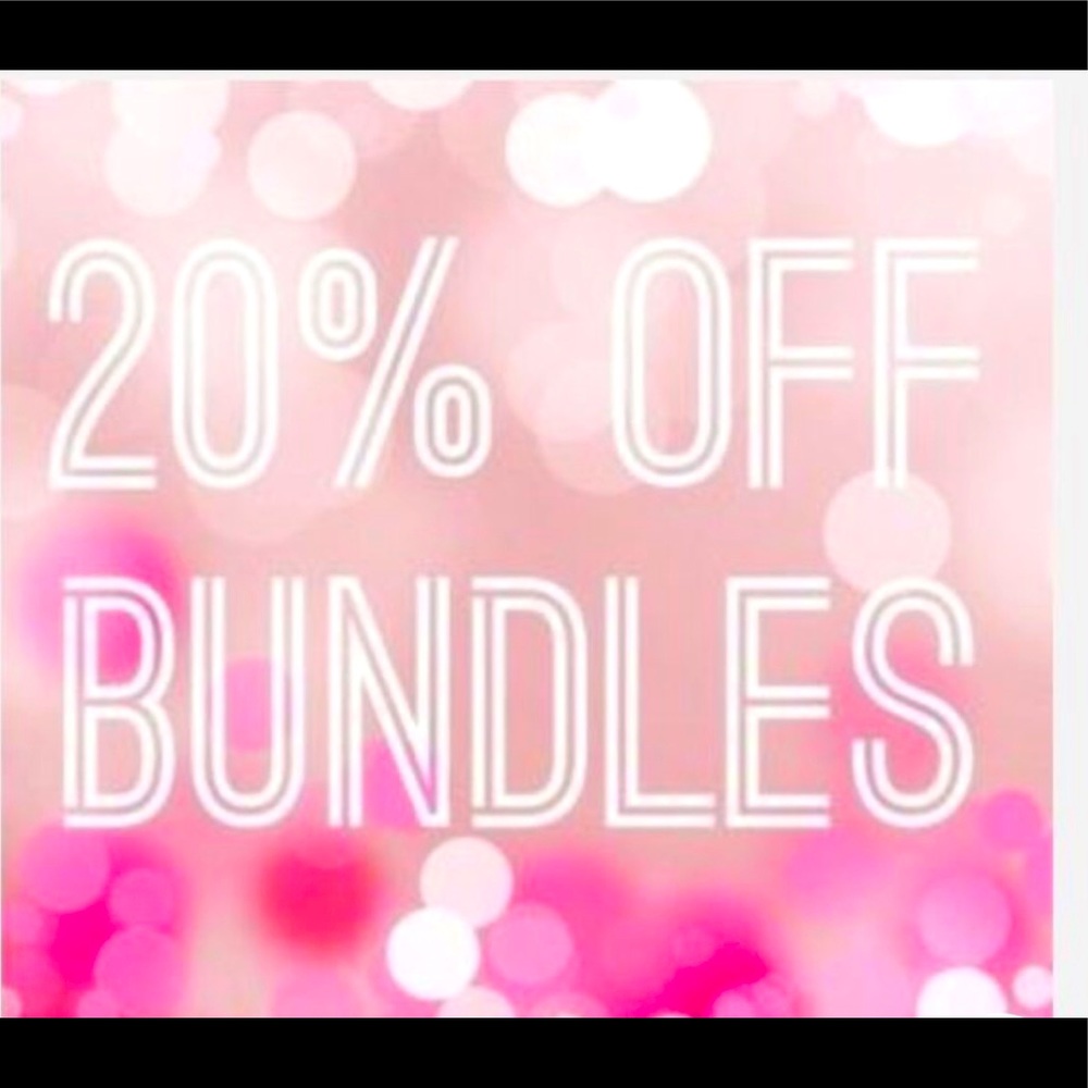 ✨💫20 PERCENT OFF 3 ITEMS✨